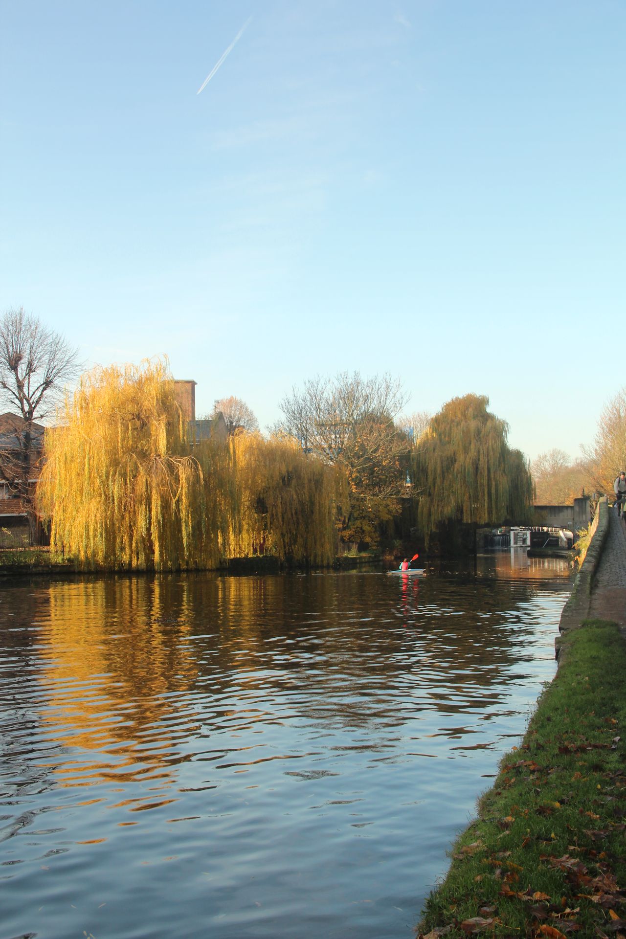 Kayaking on Regents Canal